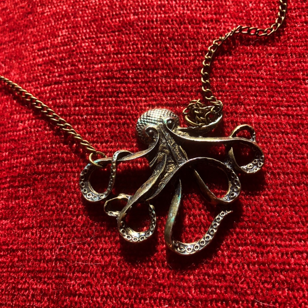 🐙 Octopus statement necklace 🐙